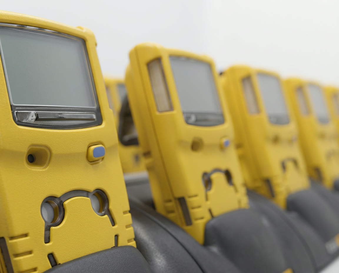 Hire fleet of calibrated gas detectors ready to leave the Zokal store